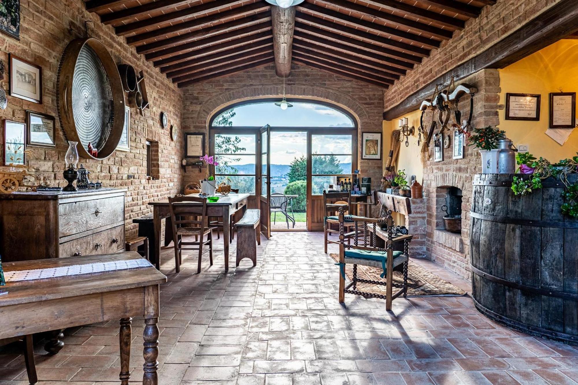 Il Querciolo - Azienda Biologica, Agriturismo E Cantina Marciano della Chiana Kültér fotó